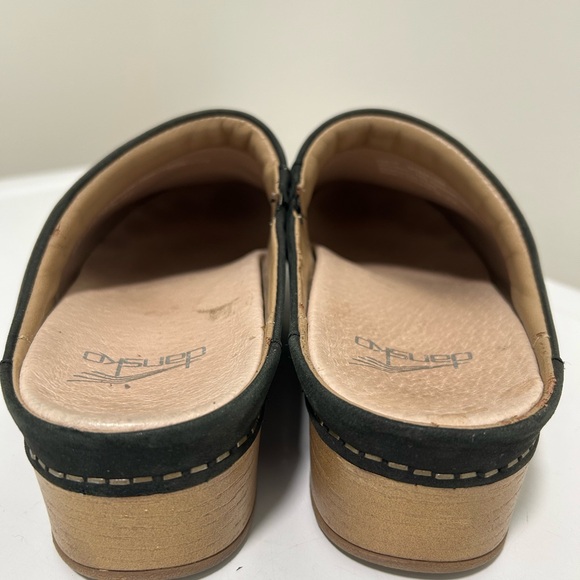 Dansko Bethann Wool Clog Mules Charcoal Gray Size 6.5 - 7 US 37 EU - Picture 6 of 11